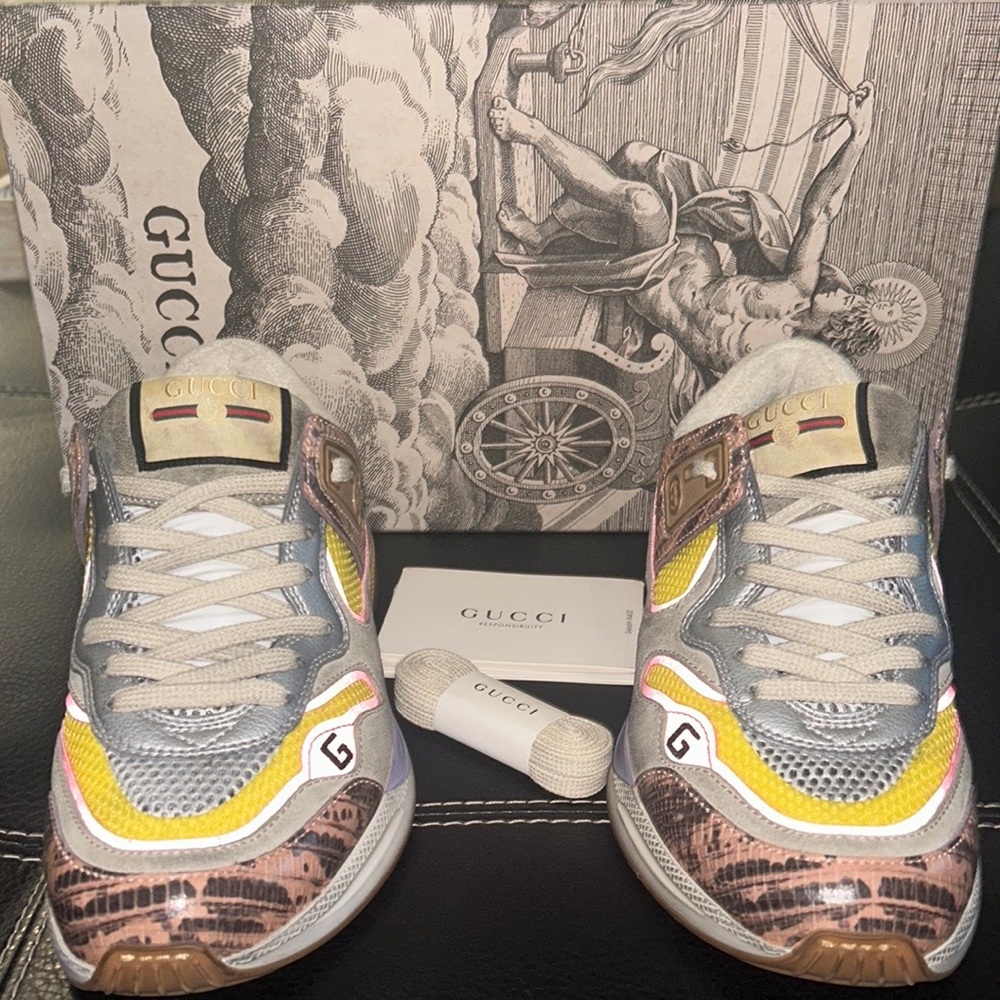 Authentic Gucci Ultrapace Sneakers